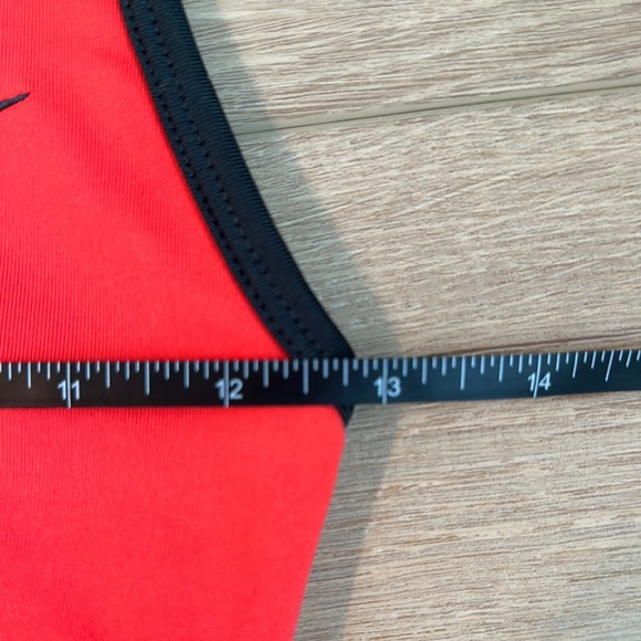 Bright Red Nike Racerback Sports Bra - Picture 7 of 7